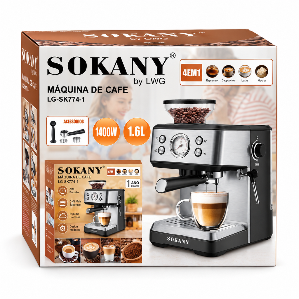 Makine kafeje Sokany LG-SK77-2