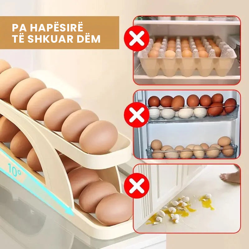 Mbajtëse plastike vezësh për frigorifer