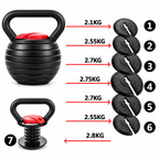 Kettlebell e Rregullueshme 7 Pesha në 1
