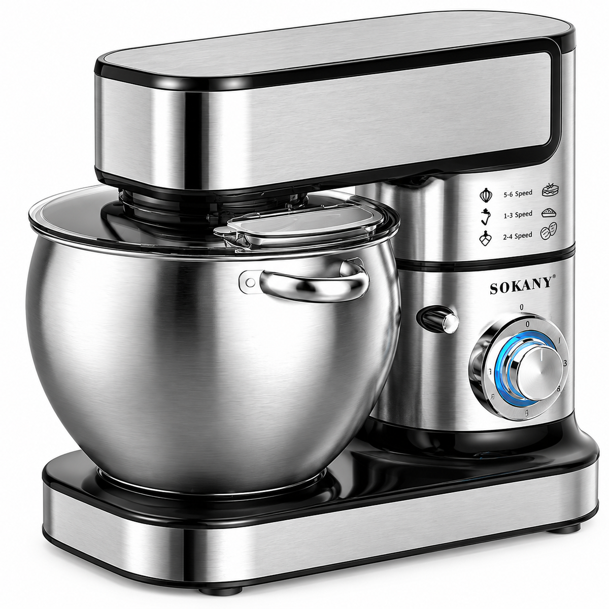 Mikser Profesional 12L 2000W me 7 Nivele Shpejtësie