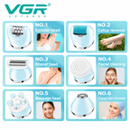 Epilator set 6 ne 1 VGR V-733