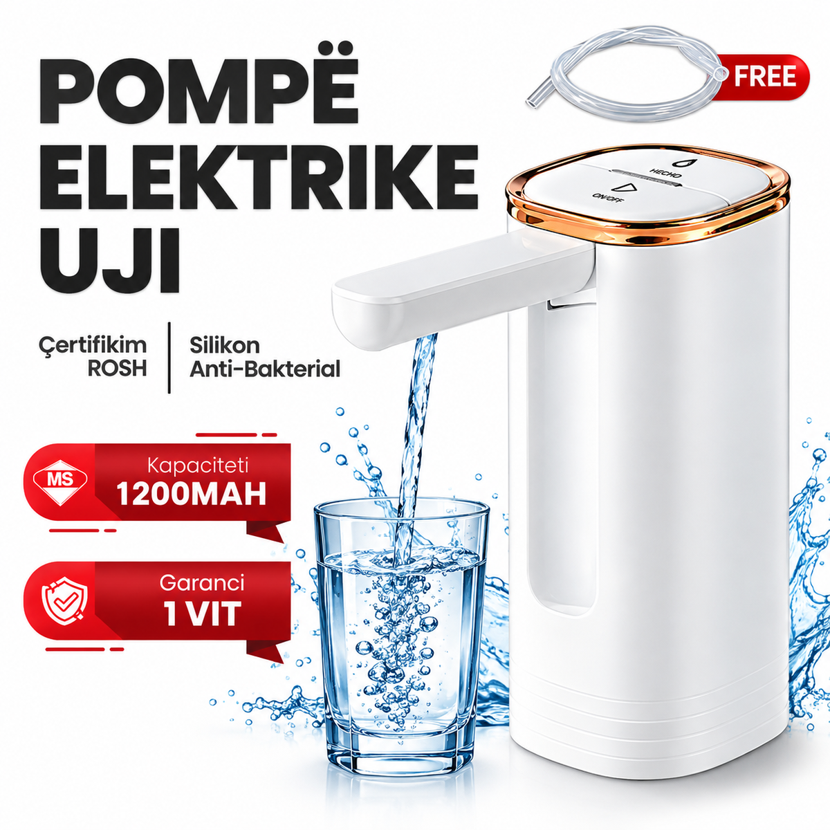 Pompë elektrike uji