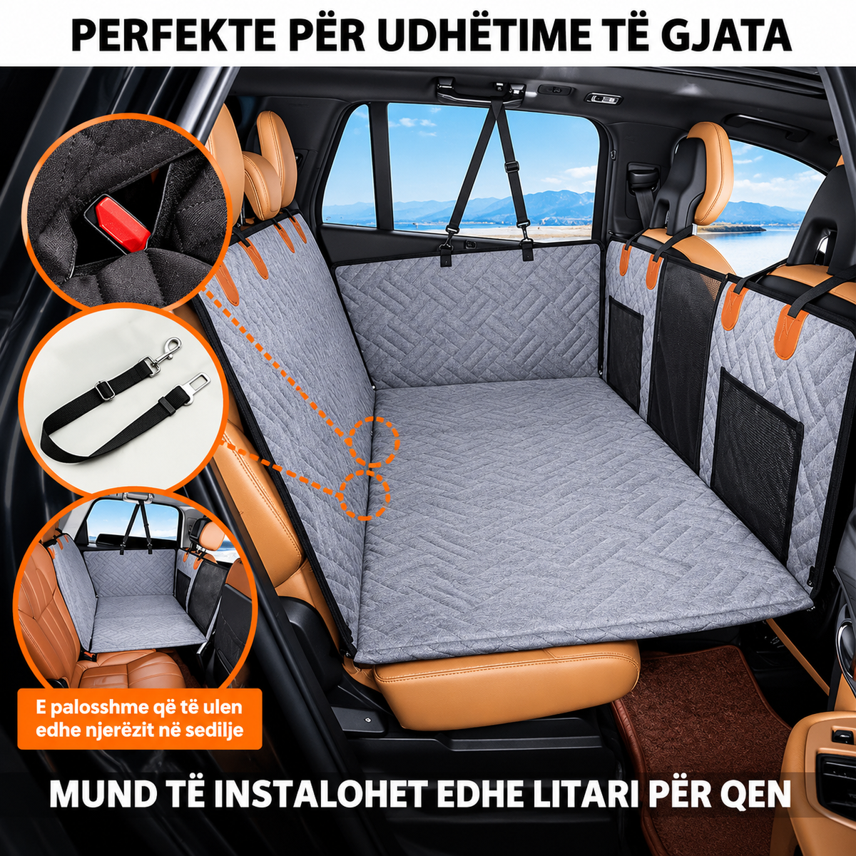 Veshje sedilje për qentë