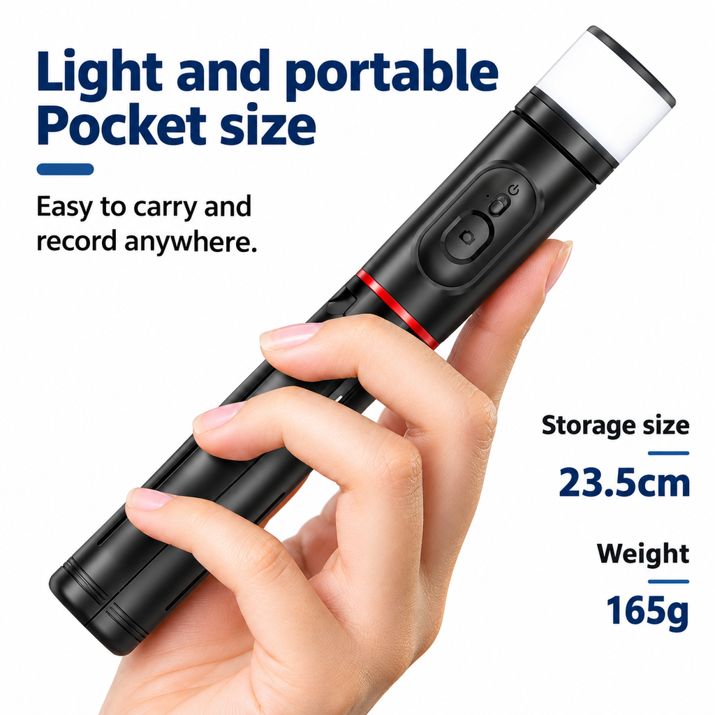 Bluetooth selfie stick