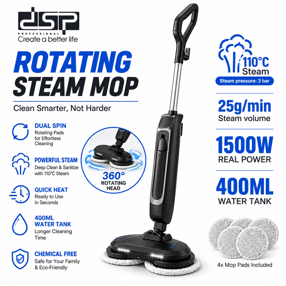 Pastrues me avull DSP KD2081