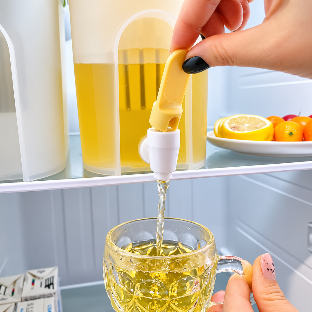 Dispenser me rrubinet per lengje