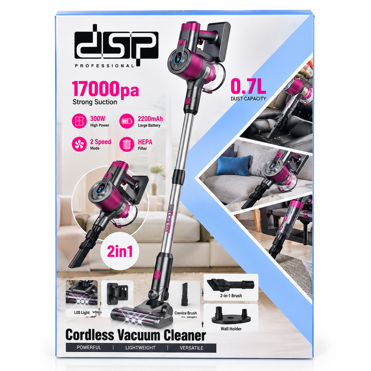 Fshese vakumi pa kabull DSP KD2044