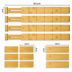 Sistem organizues bamboo per sirtare