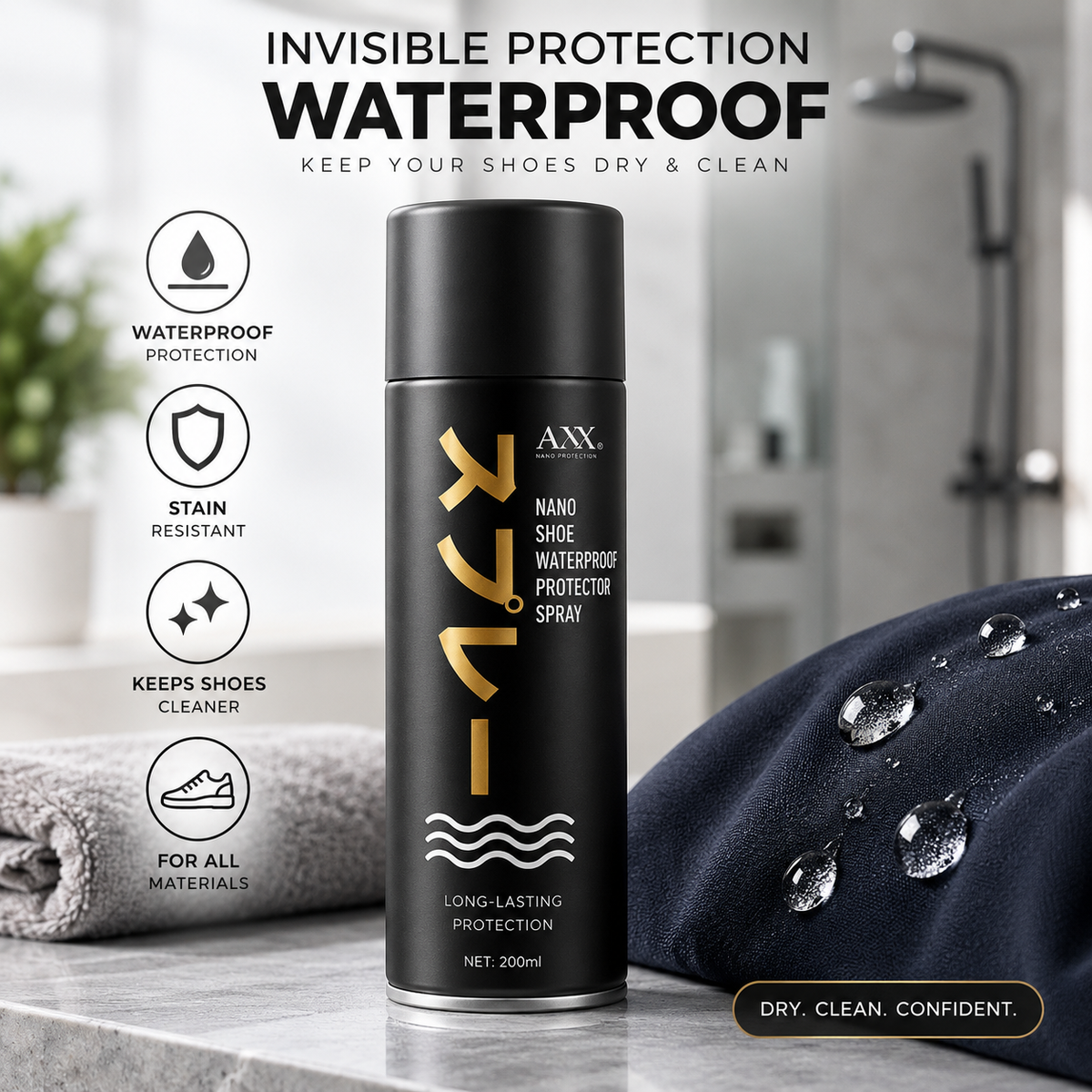 Spraj waterproof per rroba