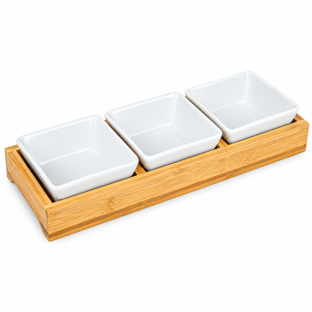 Set me 3 tasa dhe 6 tasa porcelani me bazament druri