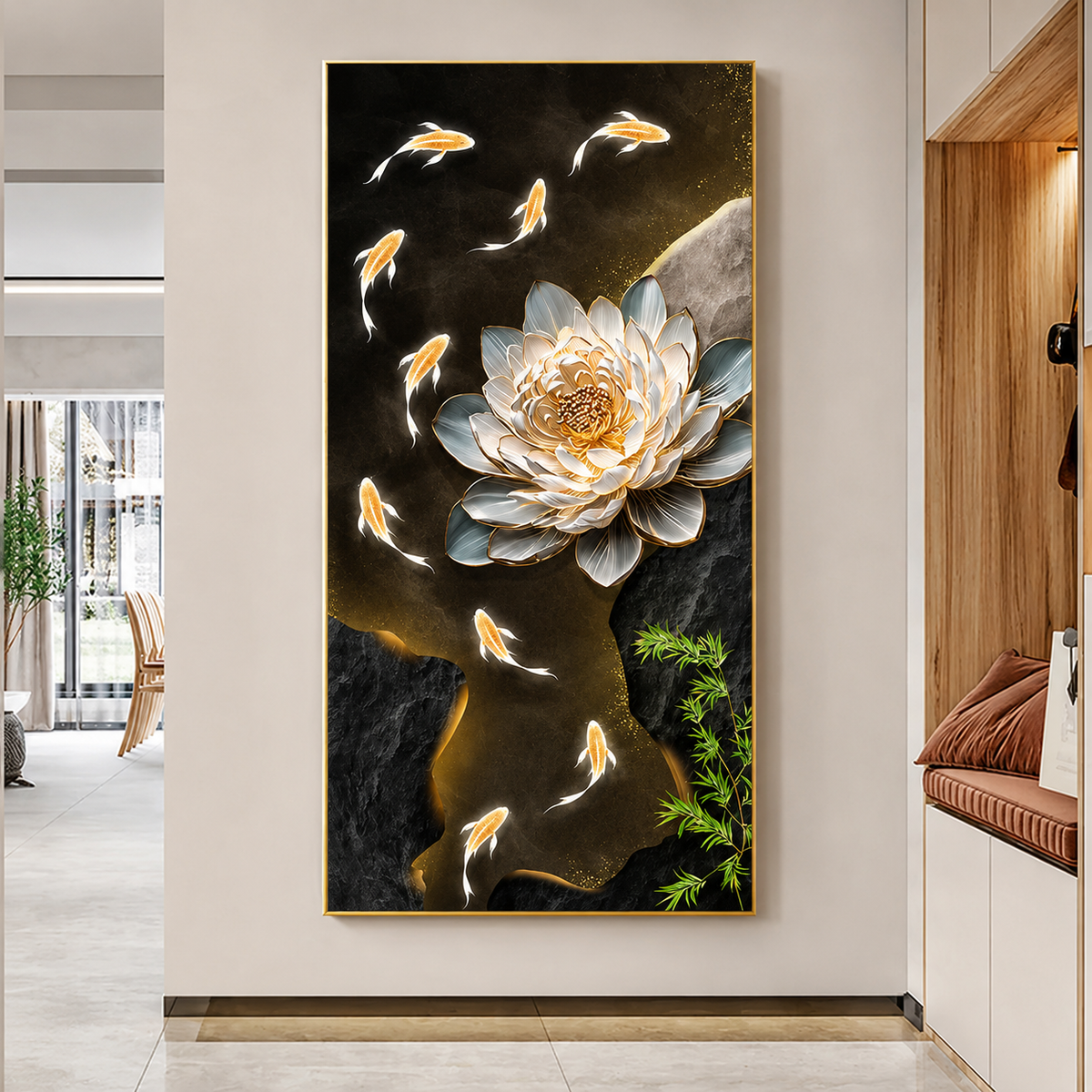 Pikturë Murale Elegante me Përmasa 70 x 140cm