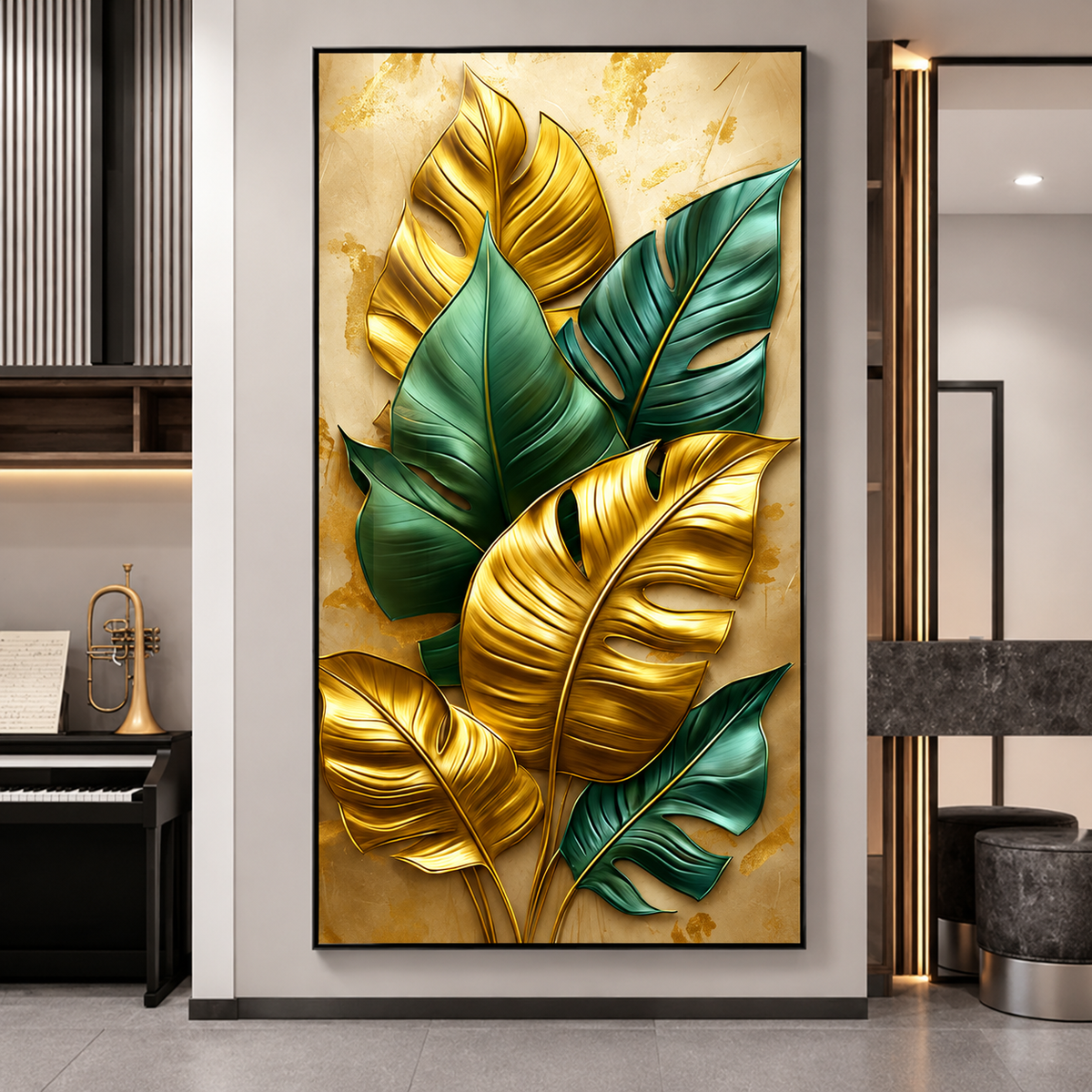 Pikturë Murale Elegante me Përmasa 70 x 140cm