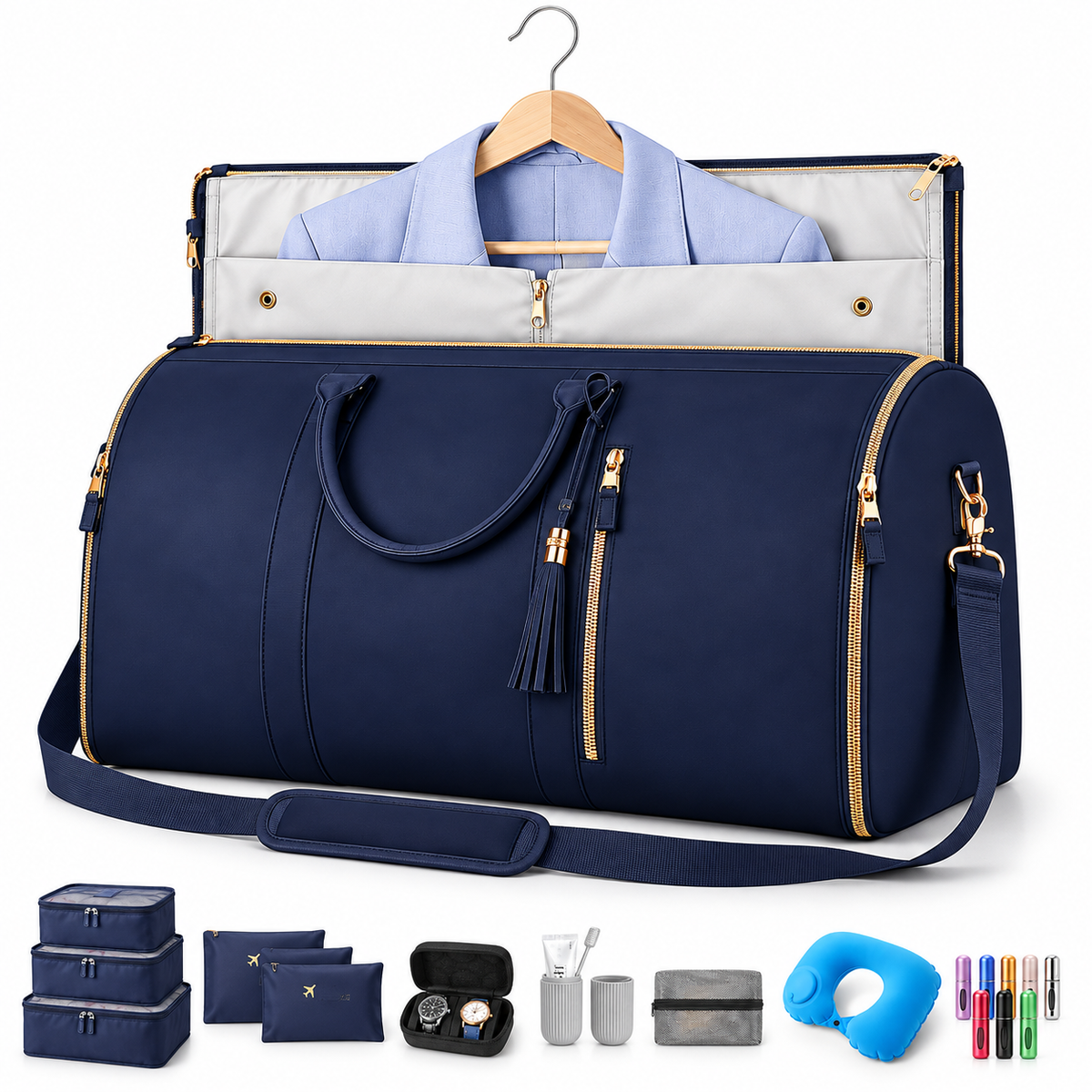 Set Cante udhetimi + 8 dhurata