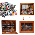 Minibibliotek dekoruese me libra