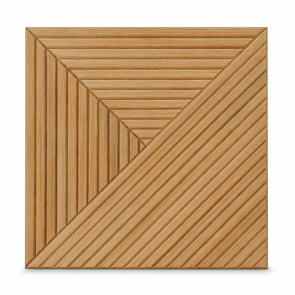 Panele dekorative per mur 60x60x1cm (set 2 cope)