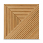 Panele dekorative per mur 60x60x1cm (set 2 cope)
