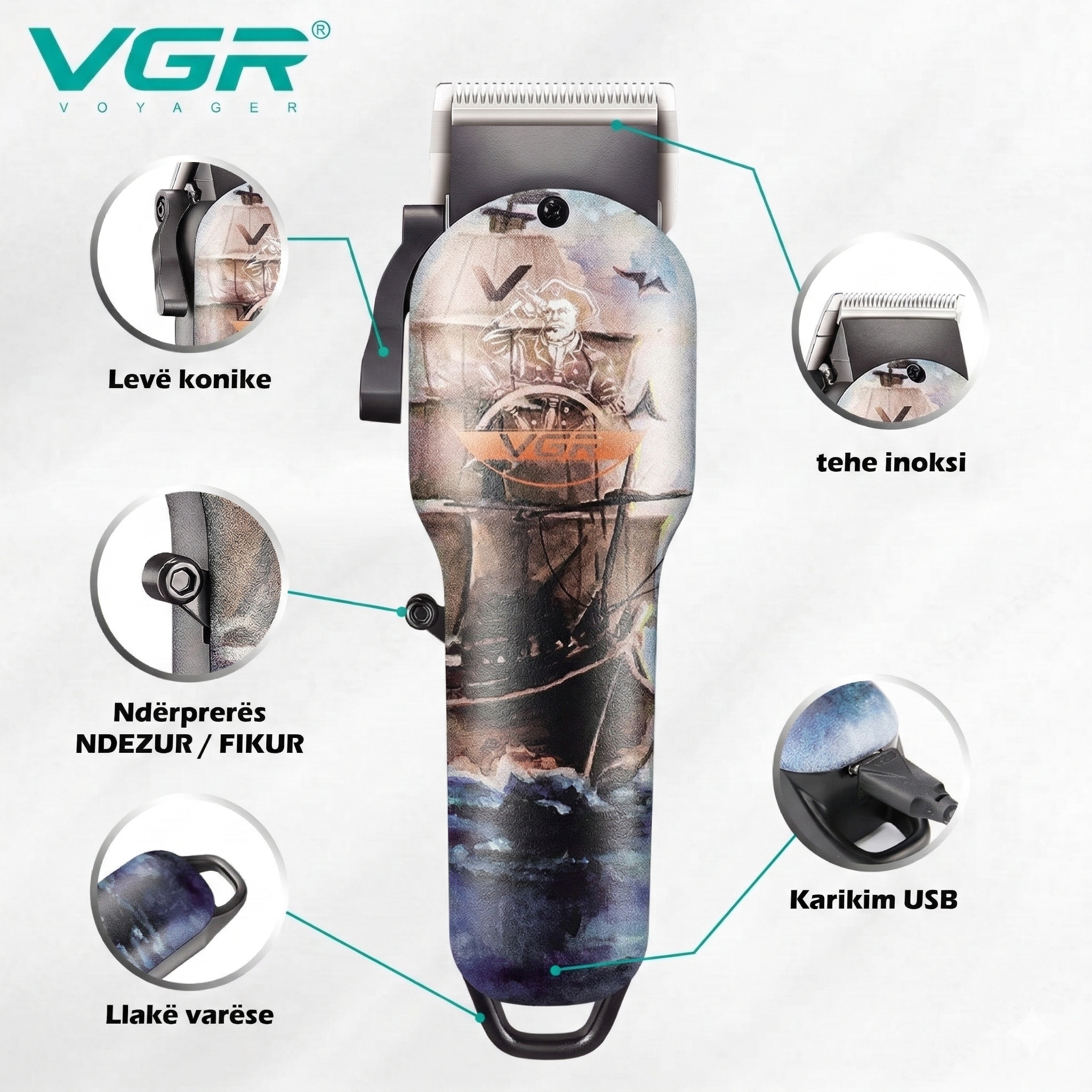 Makinë Qethjeje Profesionale VGR V-690