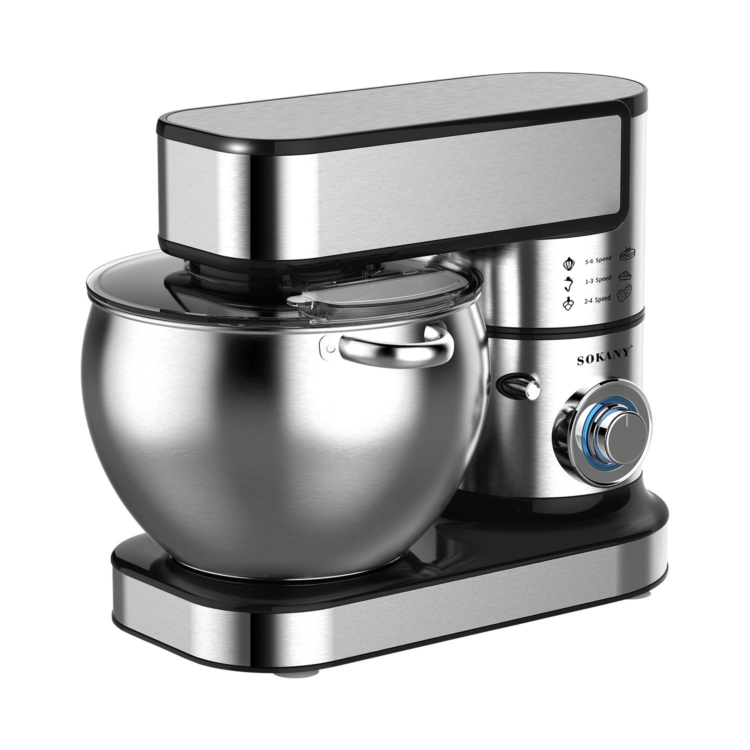 Mikeser Profesional 12L 2000W me 7 Nivele Shpejtësie