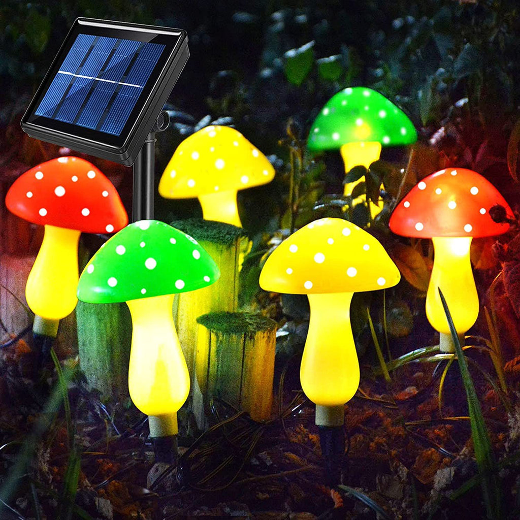 Ndriçues Solar Dekorativ "Kërpudhat Magjike" për Kopsht