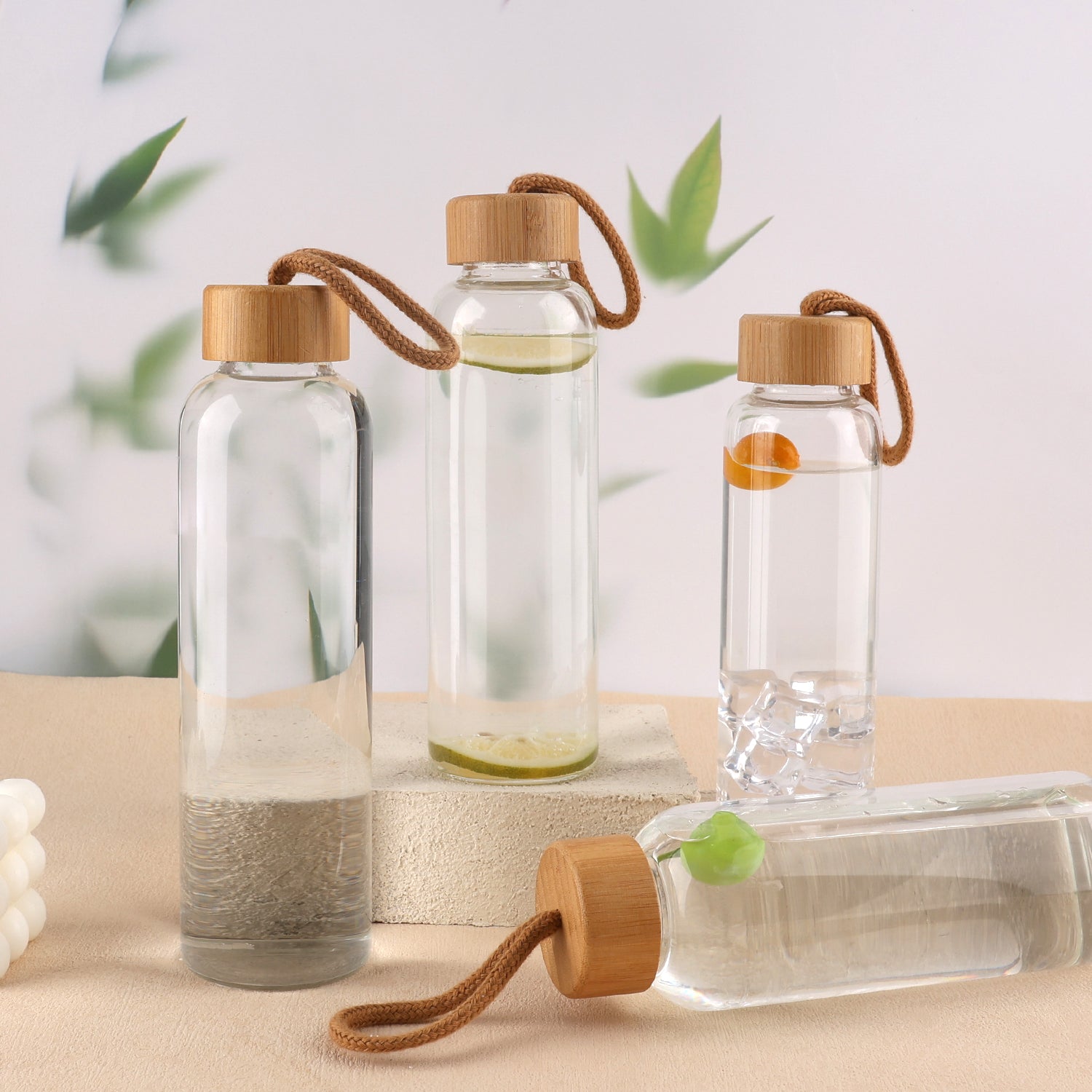 Shishe Qelqi Premium me Kapak Bamboo