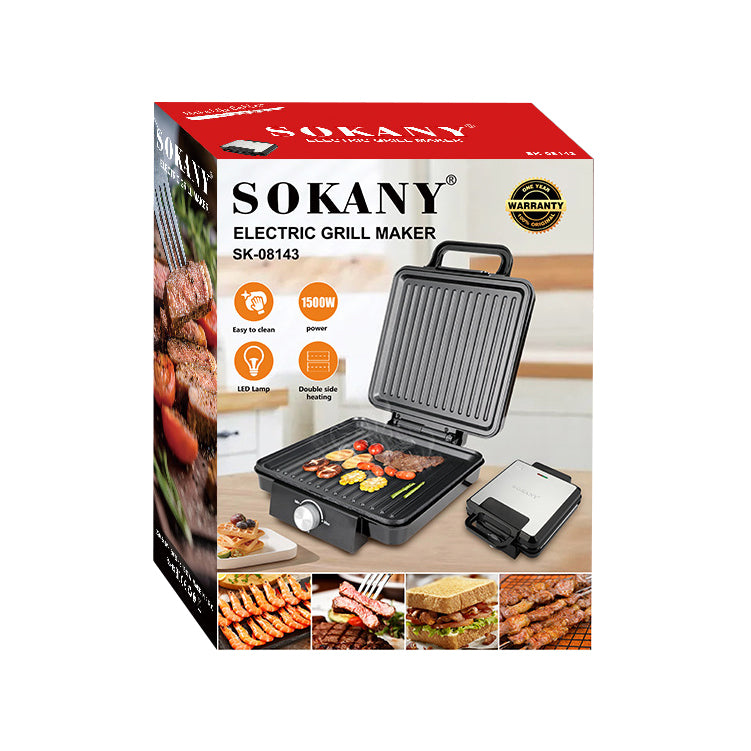 Zgarë dhe Toster Elektrik Sokany SK-08143