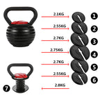 Kettlebell e Rregullueshme 7 Pesha në 1