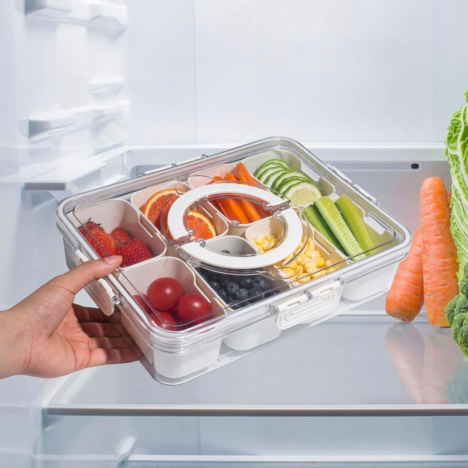 Snack Box me 8 Ndarje dhe Mbyllje Hermetike