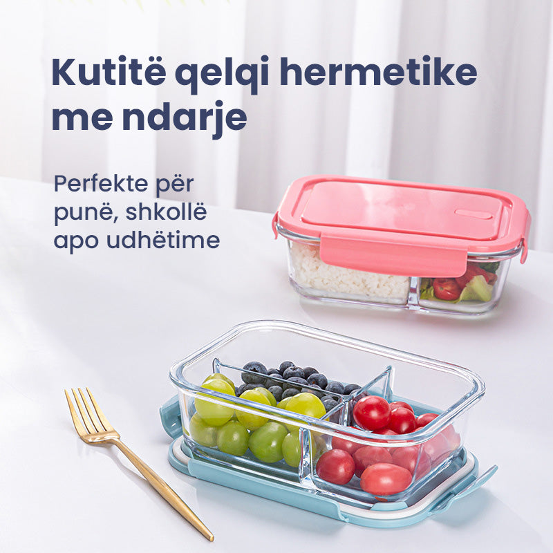 Tasa qelqi me 3 ndarje
