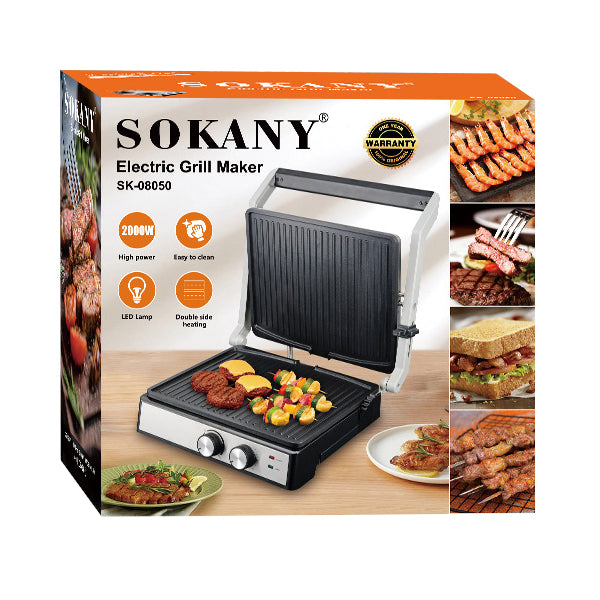 Zgarë dhe Toster Elektrik 180° Sokany SK-08050