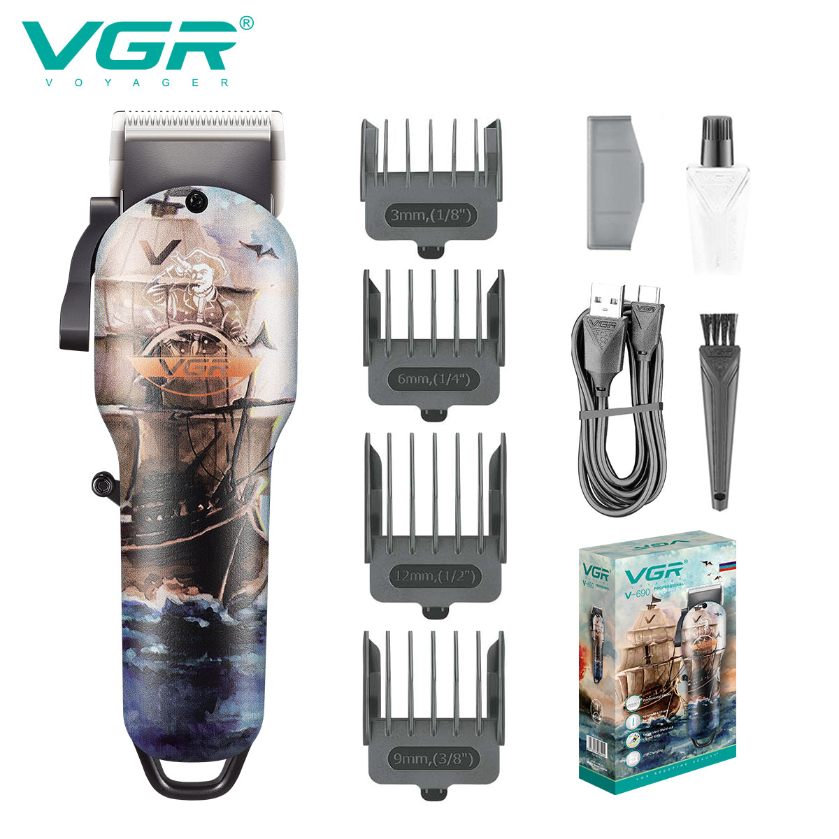 Makinë Qethjeje Profesionale VGR V-690