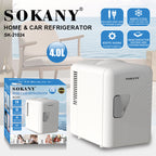 Mini Frigorifer Portativ Sokany – Për Shtëpi, Makinë dhe Kozmetikë