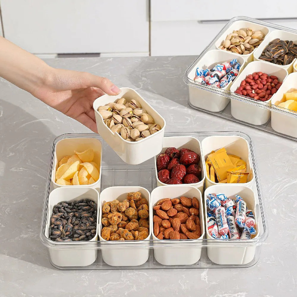 Snack Box me 8 Ndarje dhe Mbyllje Hermetike