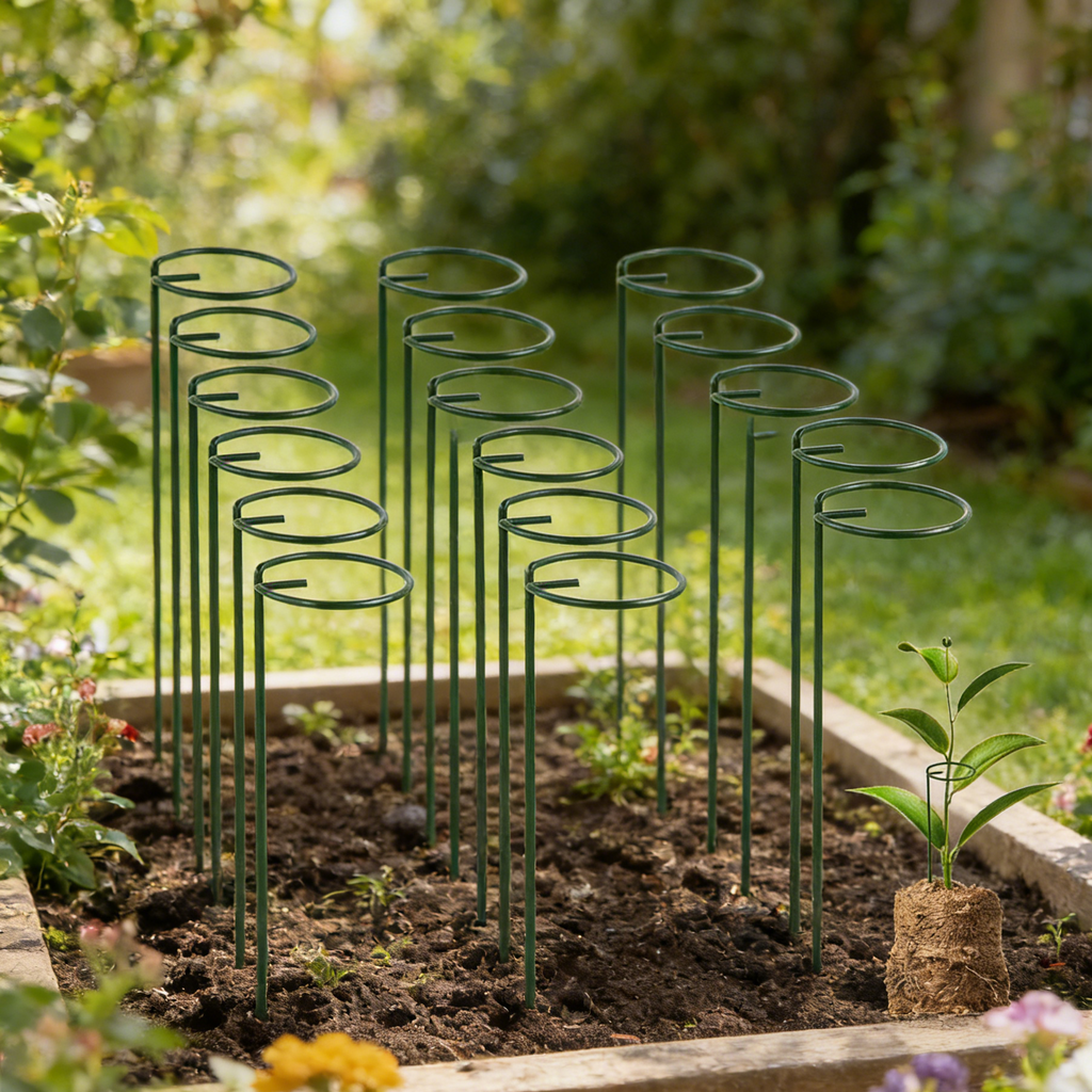 Ndihmese per lulet 35cm (set 10 cope)