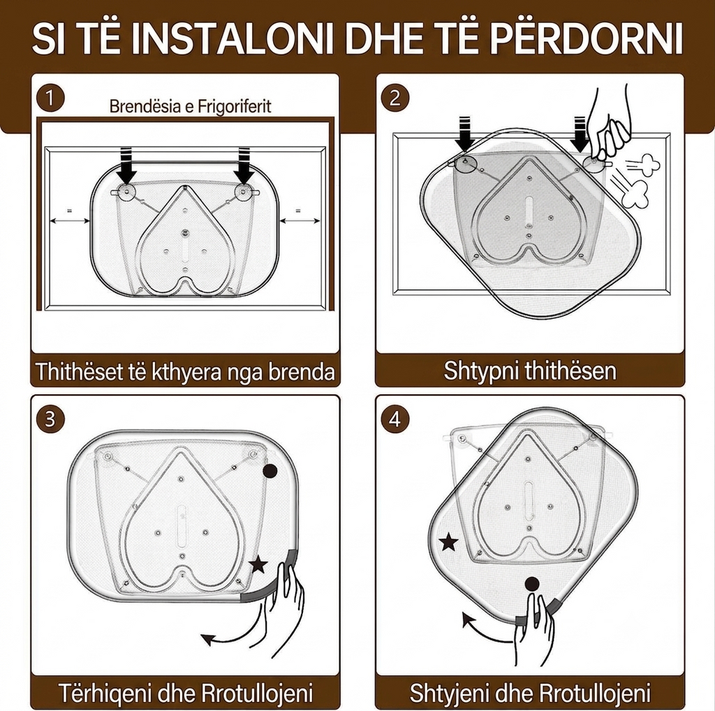Pjate organizuese me rrotullim