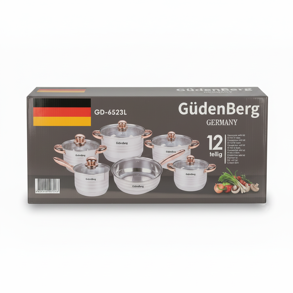 Set me tenxhere dhe tigane GudenBerg GD-6523L