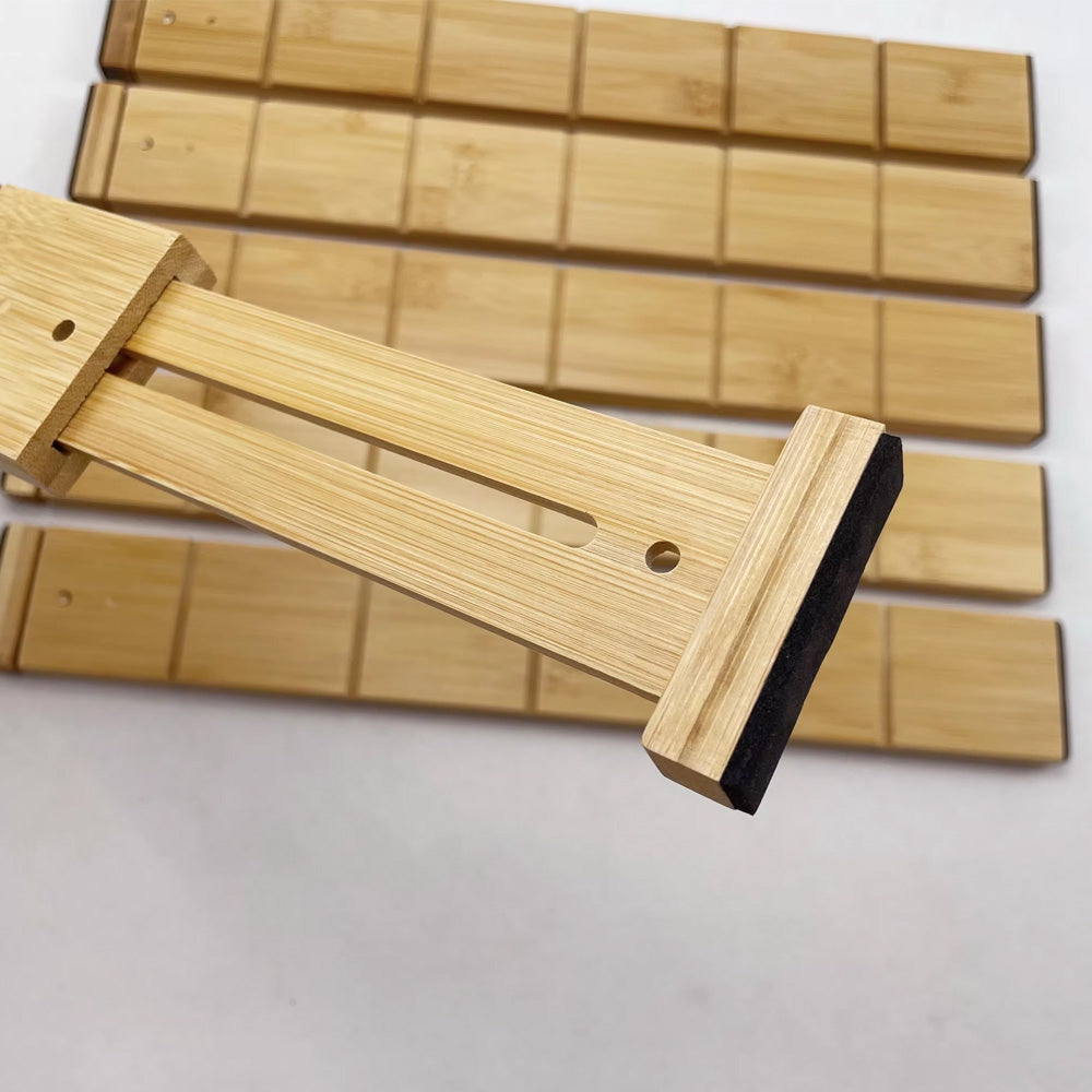 Sistem organizues bamboo per sirtare