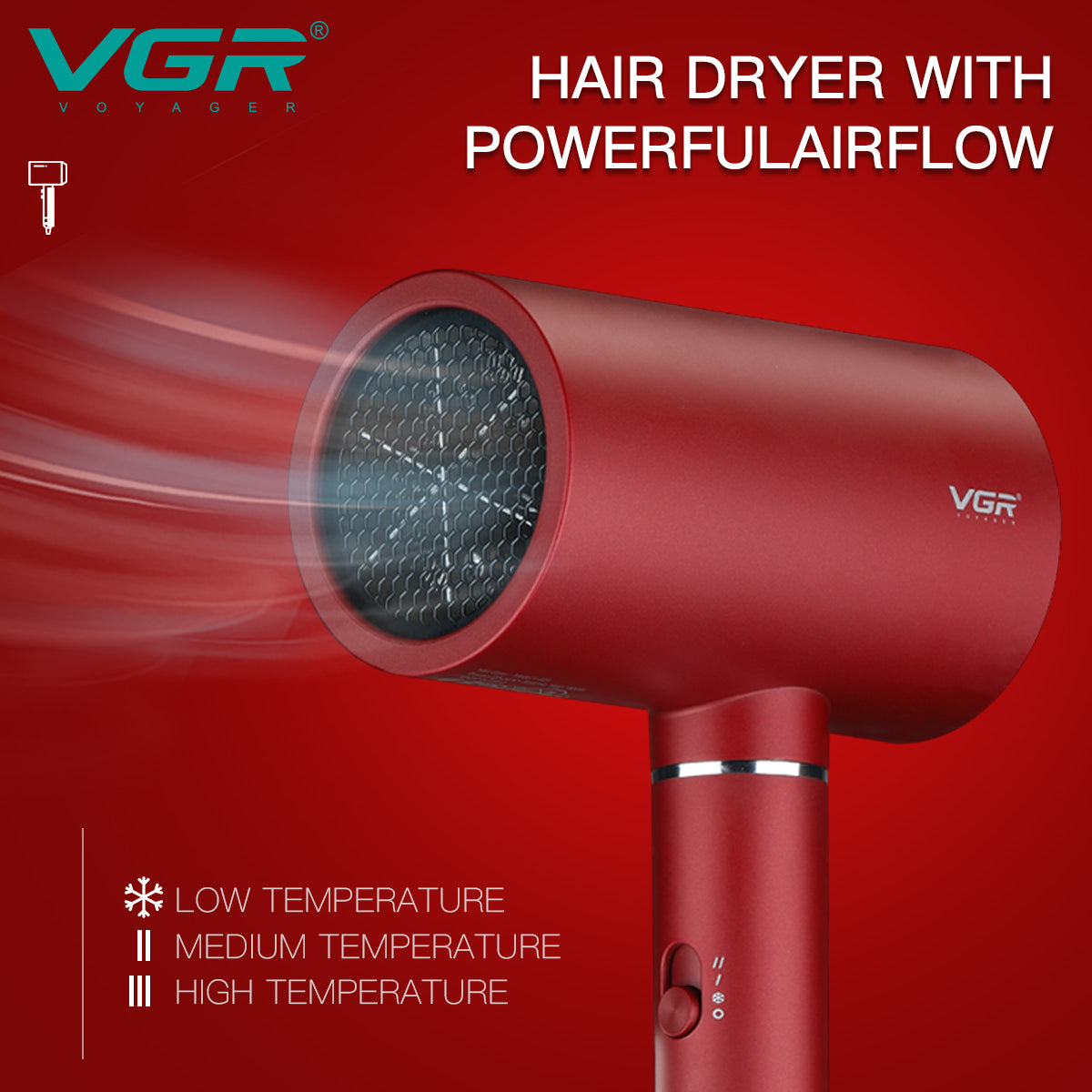 Tharse flokësh VGR V-431