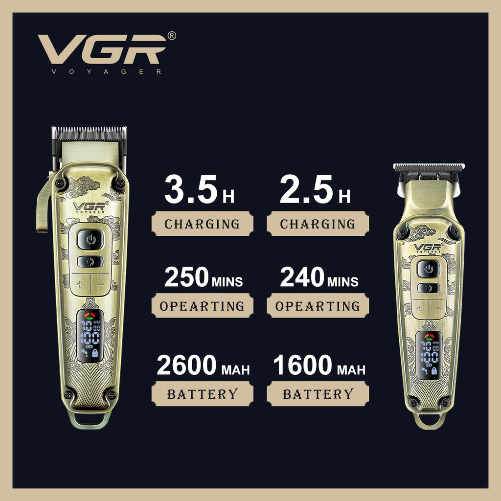 Seti Profesional VGR V-643 (Premium Gold)