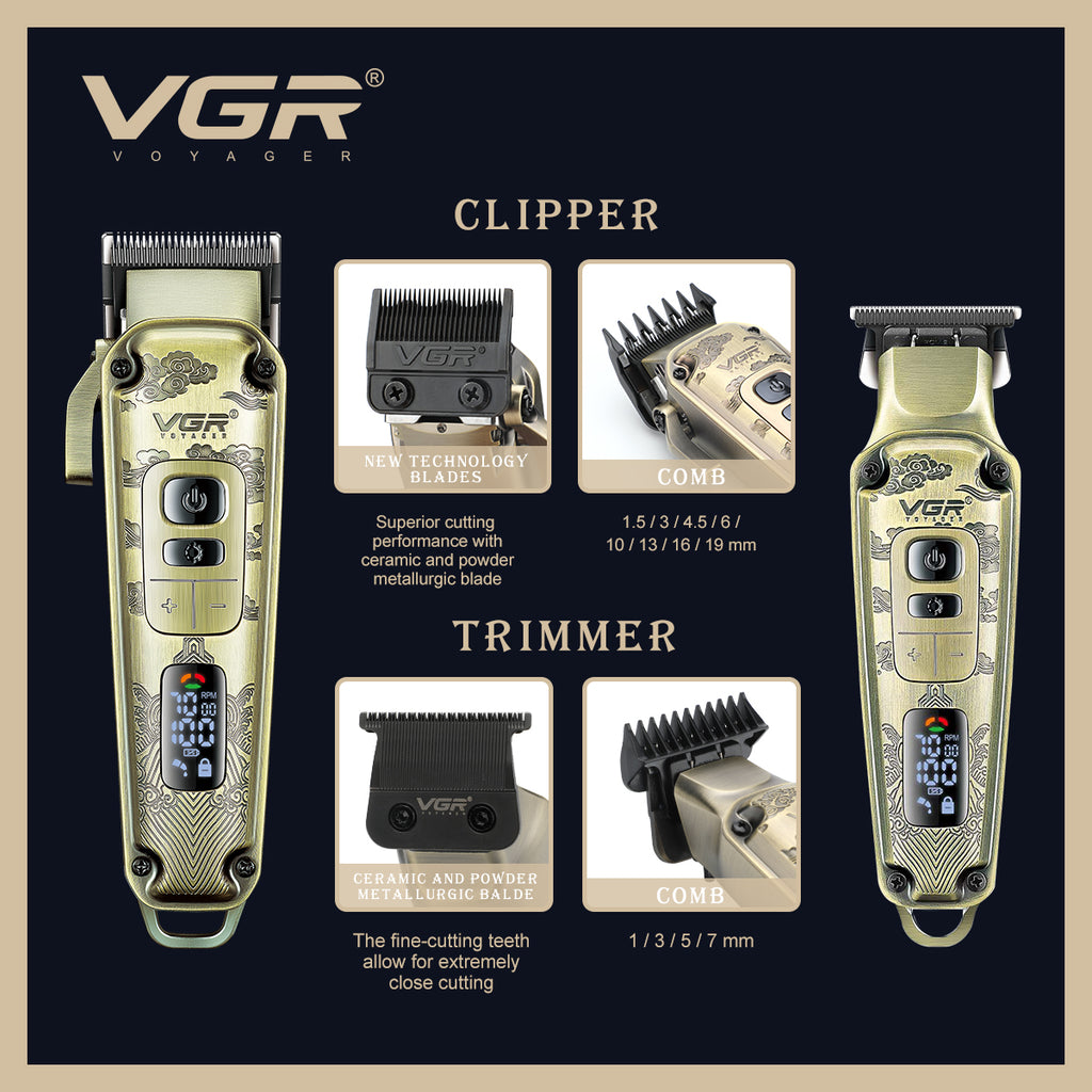 Seti Profesional VGR V-643 (Premium Gold)