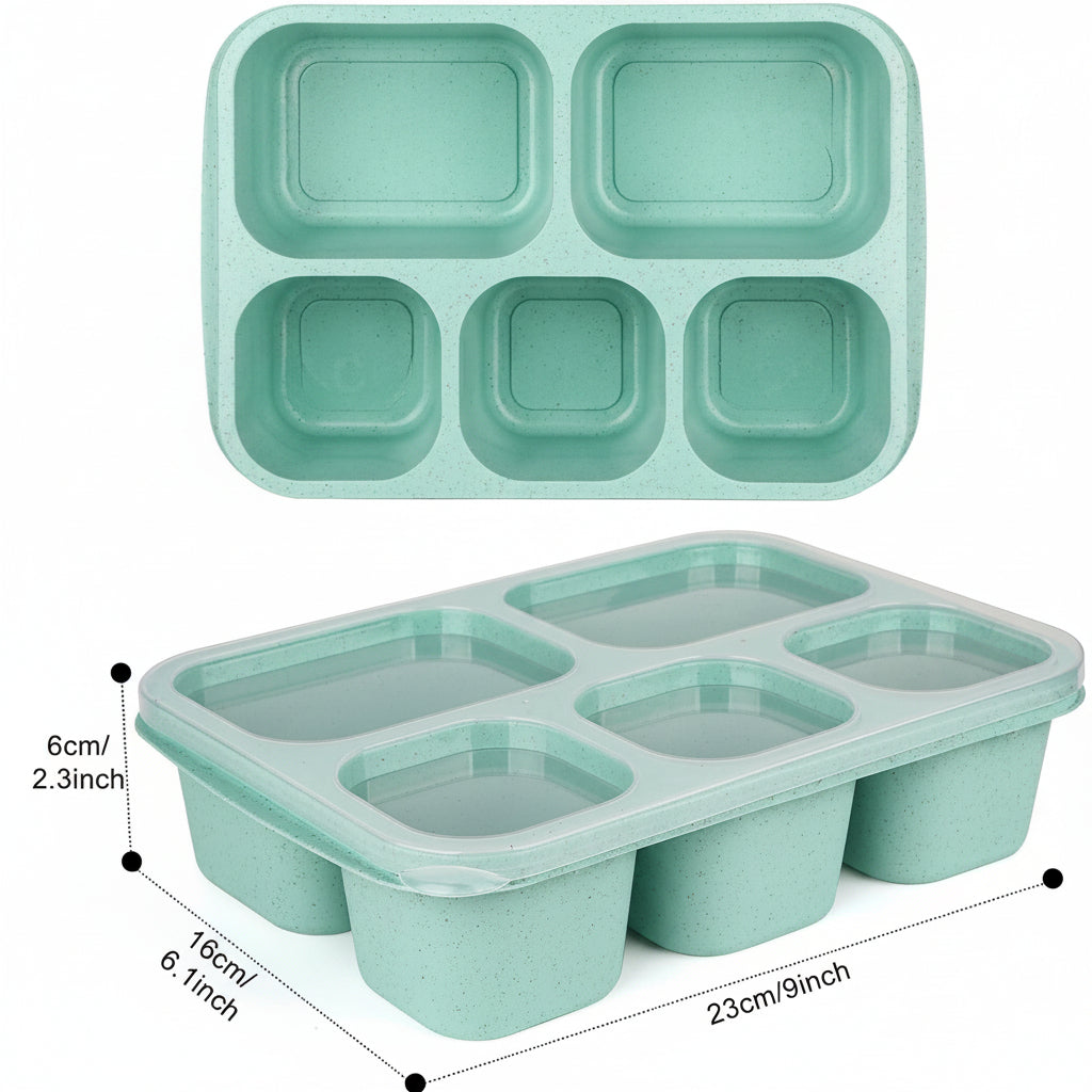 Lunch Box me 5 ndarje BPA free