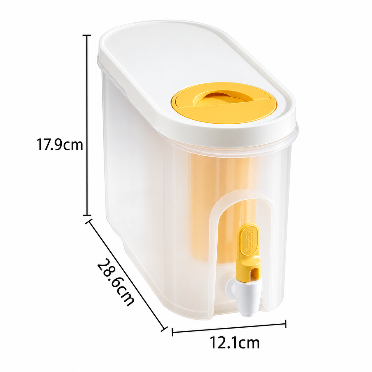 Dispenser me rrubinet per lengje