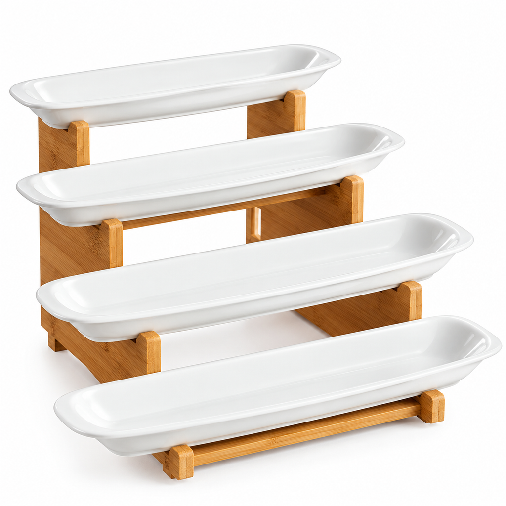 Set Servirje me 2 & 4 Pjata