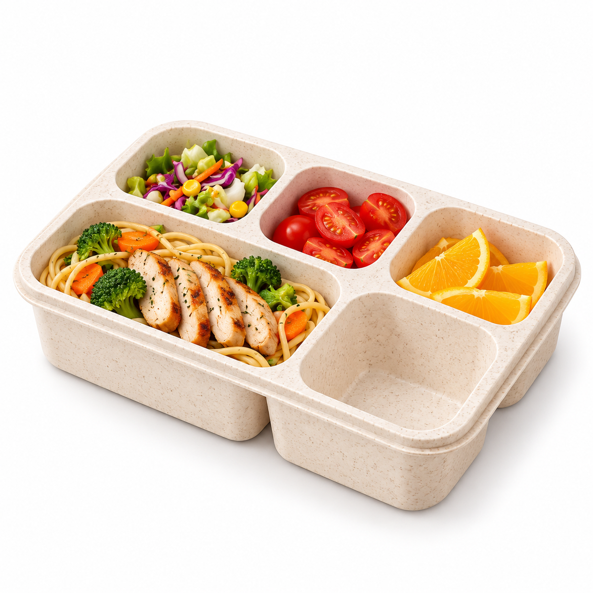Lunch Box me 5 ndarje BPA free