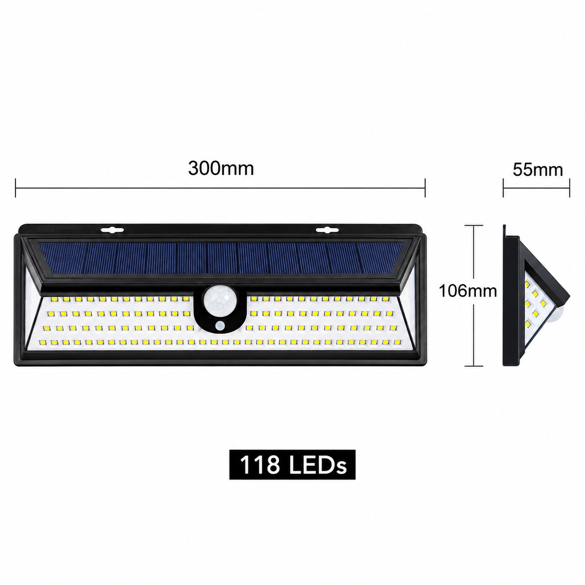 Llampa led me sensor (te medha)