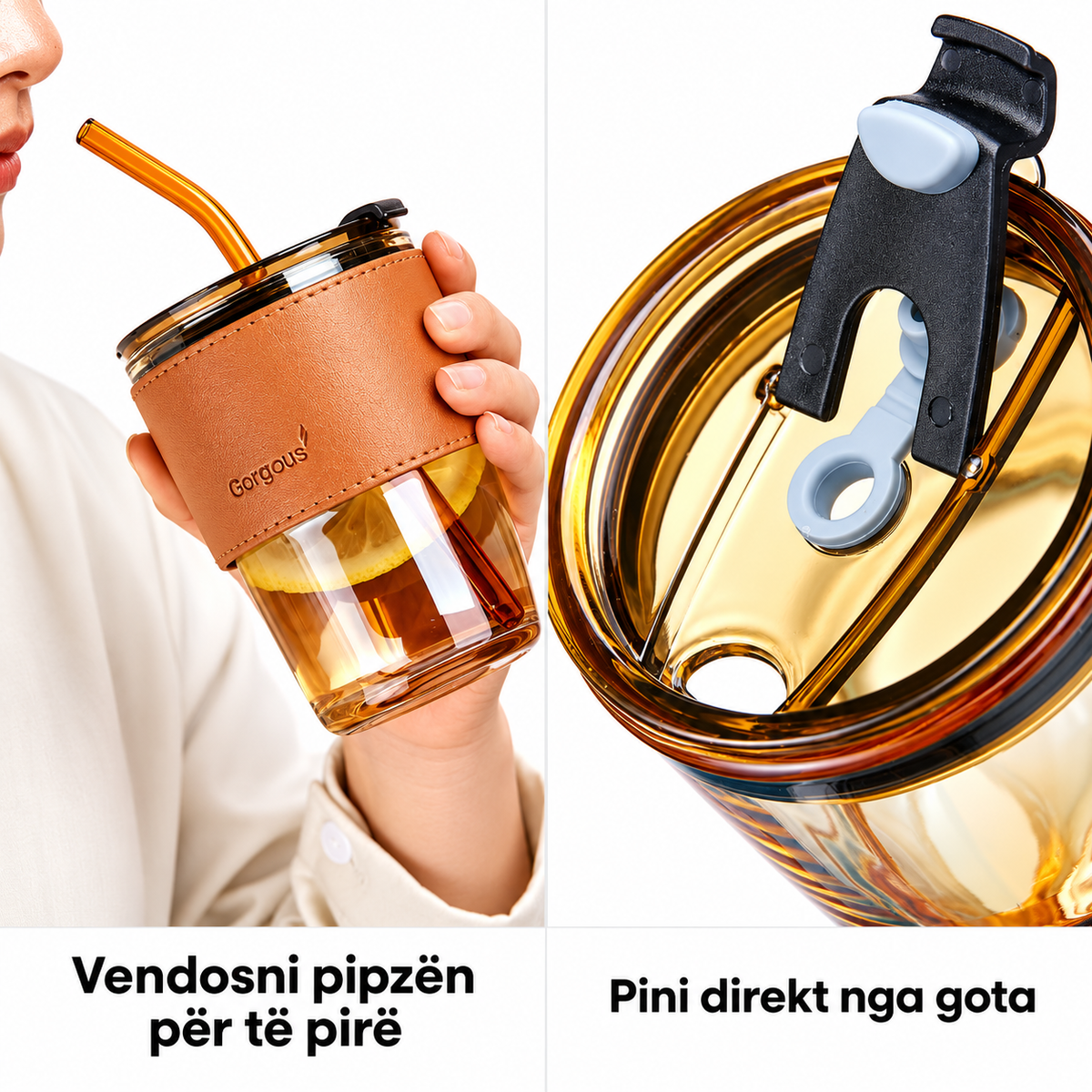 Gote Qelqi me Veshje Lekure dhe Pipëz