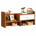 Mini Raft Organizues per Tavolinën "Walnut"