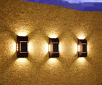 Ndriçues Solar Dekorativ Murale 4D (Set 2 Cope)
