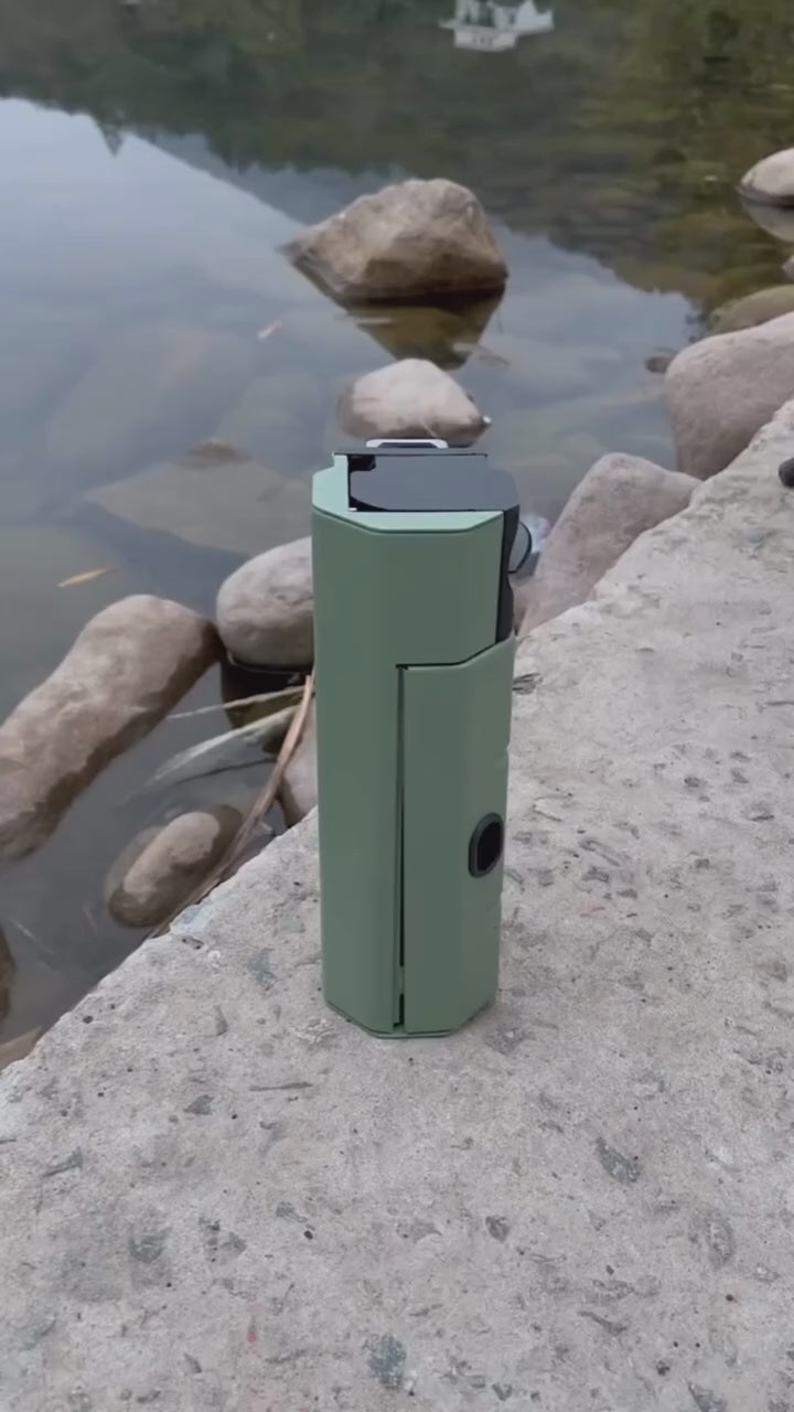 Vater gazi e palosshëme per kamping