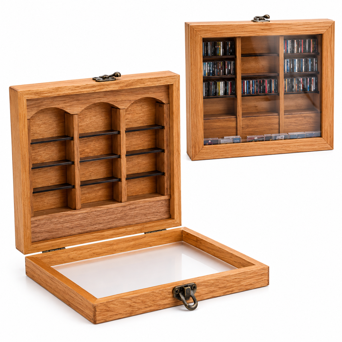 Minibibliotek dekoruese me libra
