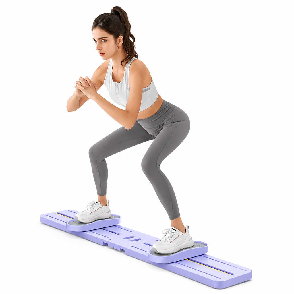 Ski leg trainer